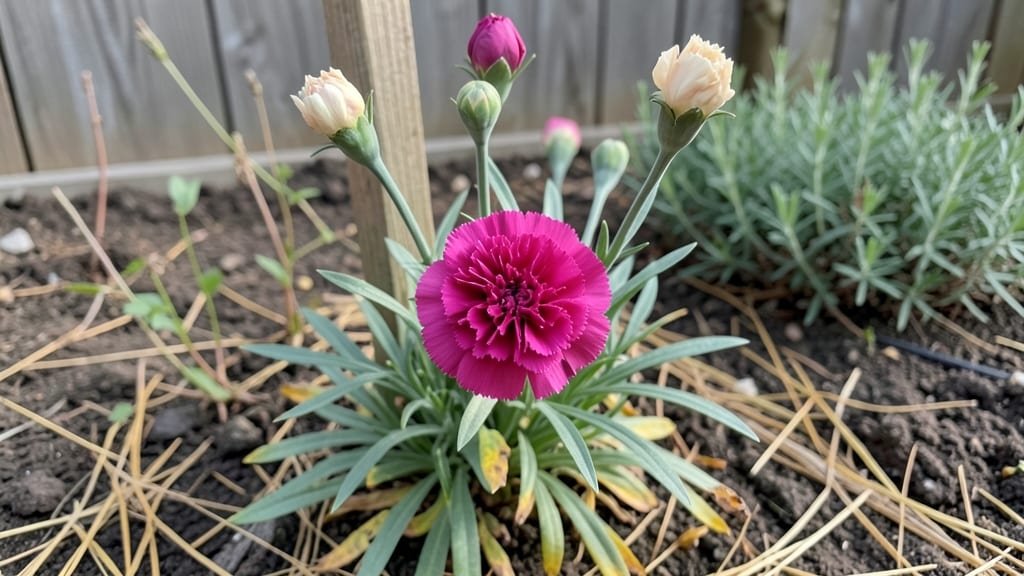 Backyard Carnations Garden: Fragrant, Low-Maintenance Blooms All Season