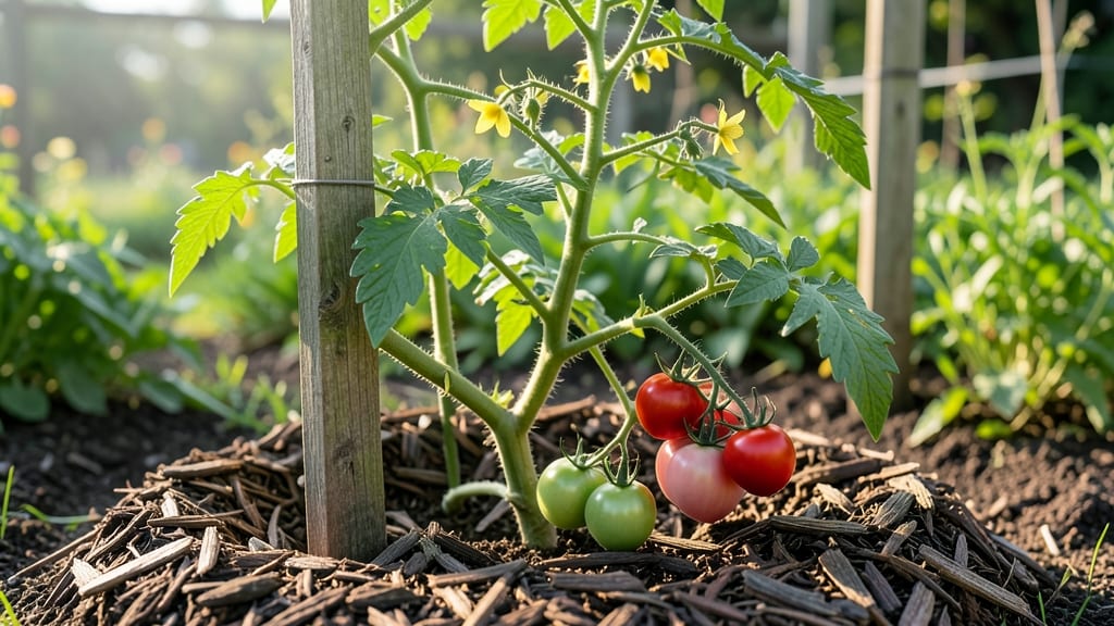 Backyard Tomato Garden: Compact Layout for Maximum Sunlight Exposure