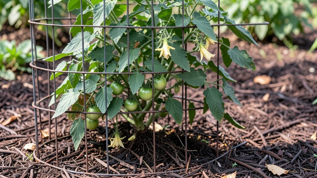 Caged Vegetable Garden: Vertical Space Maximizer for Compact Yards