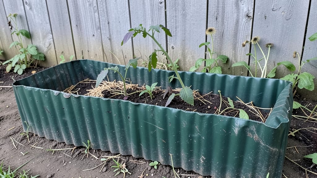 Corrugated Raised Garden Beds: Sturdy, Low-Maintenance Planters for Compact Spaces