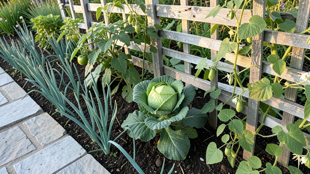 English Vegetable Garden: Edible Border Design That Doubles Your Harvest Space
