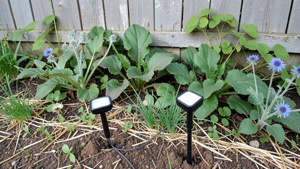 Garden Bed Lights Recipe: Solar-Powered Glow for Nighttime Garden Magic