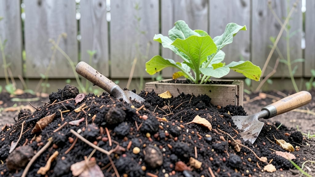 Garden Dirt Mixture: Layered Loam for Root Development and Drainage