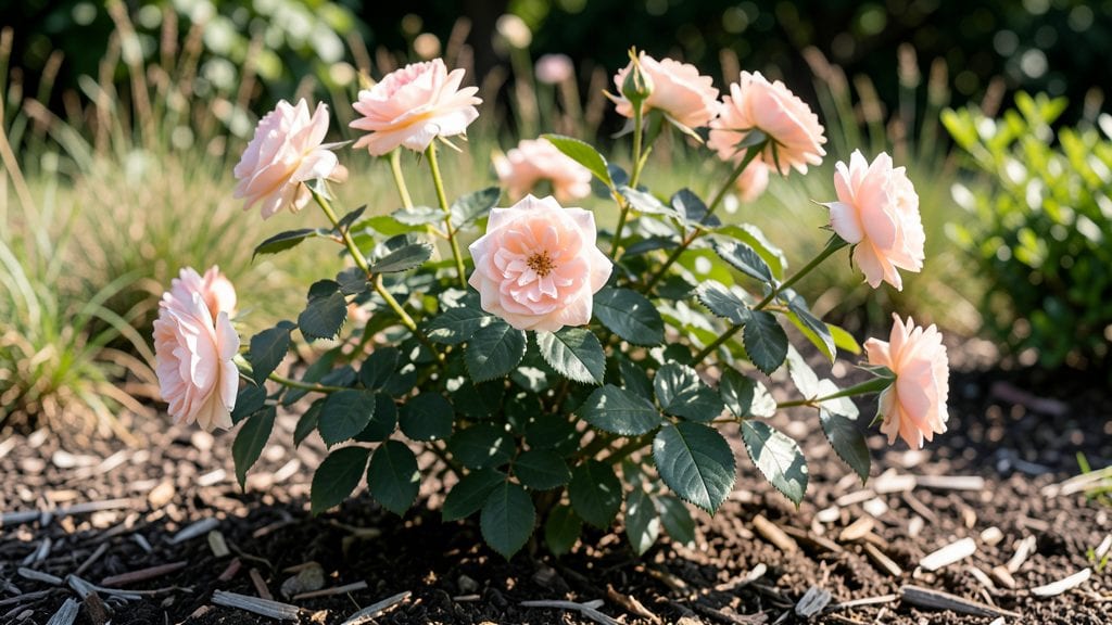 Garden Rose Blush: Soft Pastel Hues That Brighten Any Border