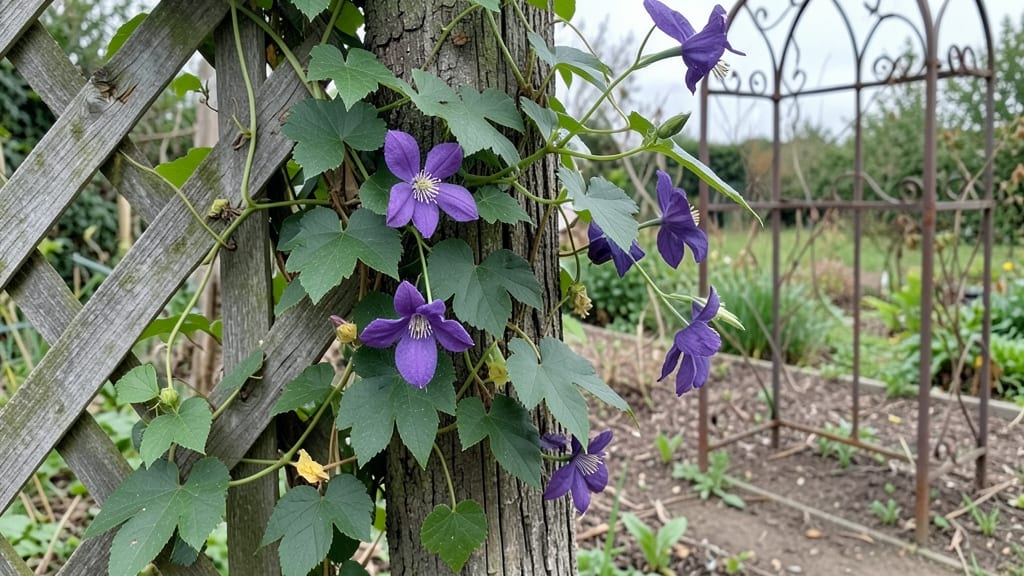 Garden Structures for Climbing Plants: Vertical Space Multiplier for Compact Yards