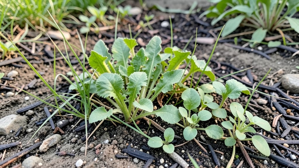 Garden Weed Seedlings: Precision Pulling for Spotless Soil