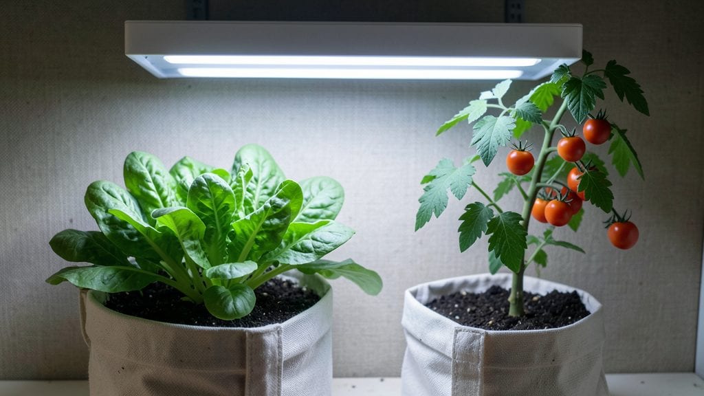 Grow Lights For Indoor Vegetable Gardens: Full-Spectrum LED Setup for Year-Round Harvests