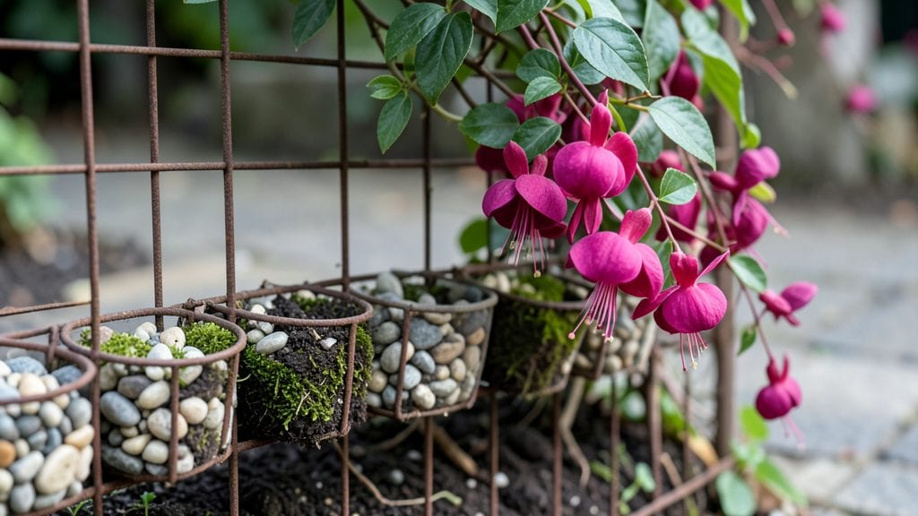 Hanging Fence Garden: Space-Saving Vertical Oasis for Climbing Plants