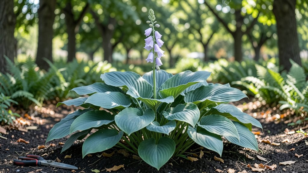 Hosta Garden Images: Lush Foliage Layouts for Year-Round Privacy