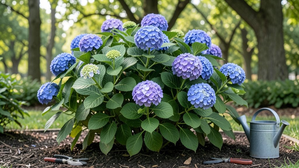 Hydrangea Flower Garden: Year-Round Color With Minimal Pruning Needs