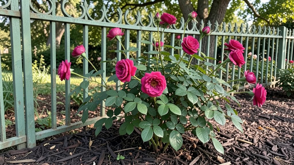 Iron Garden Fence: Bold Vertical Privacy That Stands Tall Against Wind