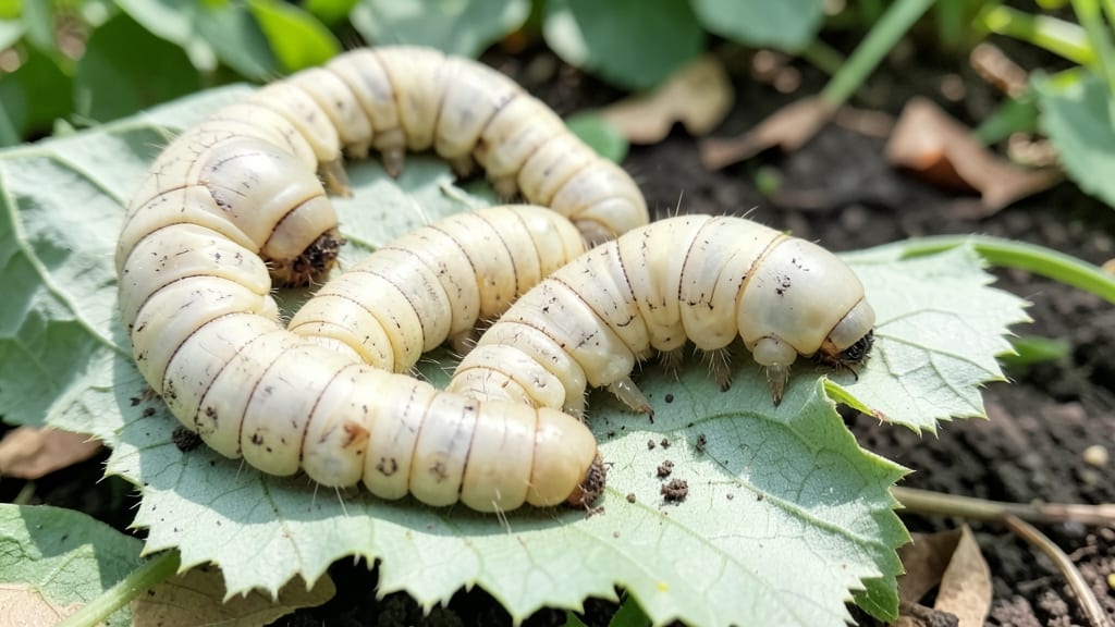 Large Garden Grubs: Natural Barrier That Works in Weeks