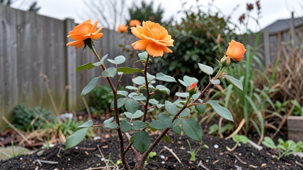 Orange Garden Roses: Fragrant Perennial Clusters That Multiply Naturally