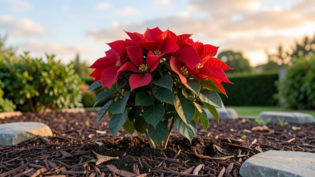 Outdoor Poinsettia Garden: Year-Round Color With Minimal Care