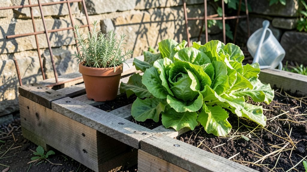 Pallet Gardening Bench: Rustic Planter That Doubles Your Growing Space