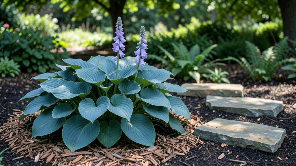 Pics of Hosta Gardens: Lush Layered Privacy With Year-Round Visual Impact