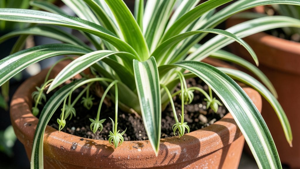 Spider Plant Garden: Whimsical Layers That Thrive Year Round