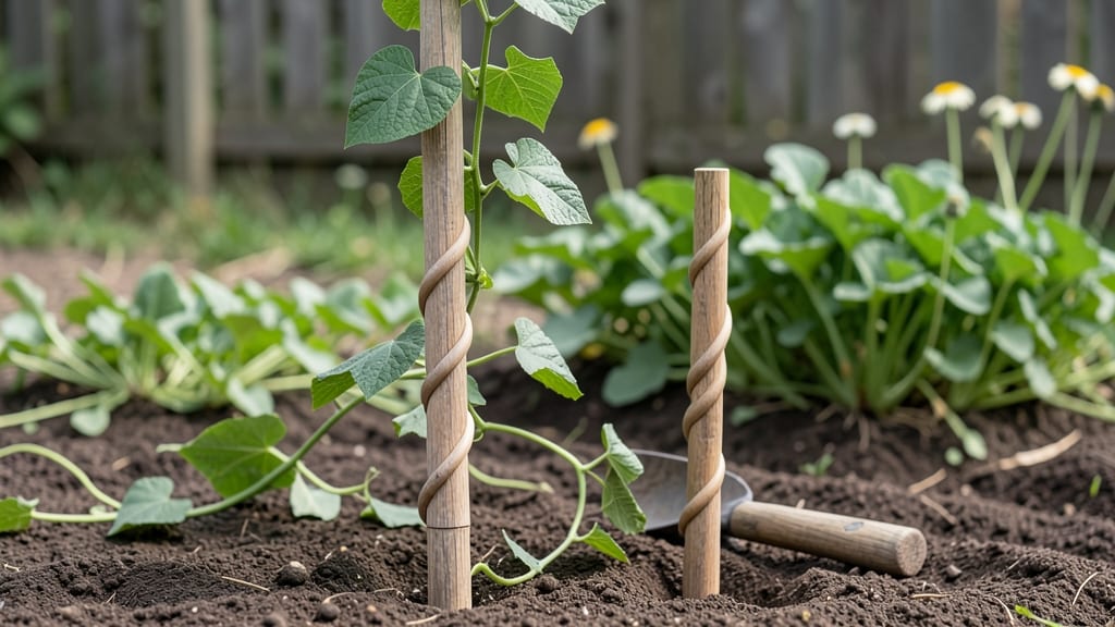 Spiral Garden Stakes Recipe: Twist-and-Grow Support for Climbing Plants