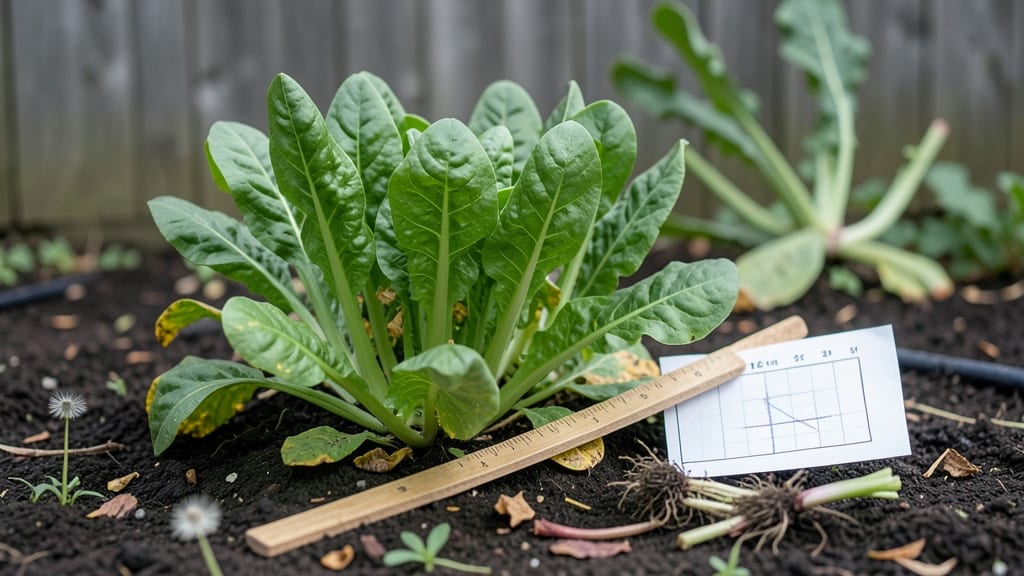 Sqft Gardening Chart: Space Planning for Vegetable Gardens by Plant Type