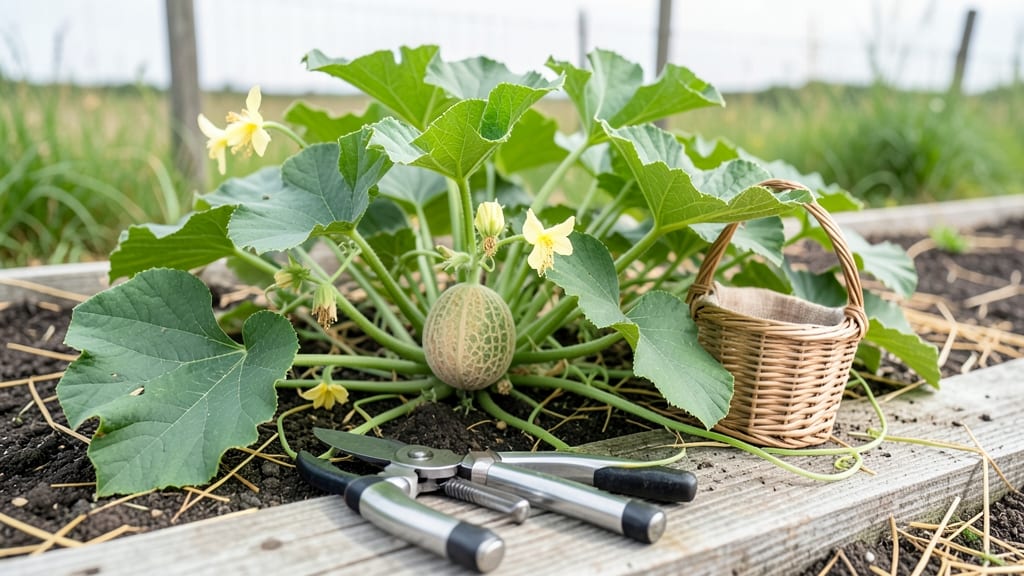 When to Harvest Cantaloupe from Garden: 3 Signs Your Fruit Is Ripe (No Guessing!)