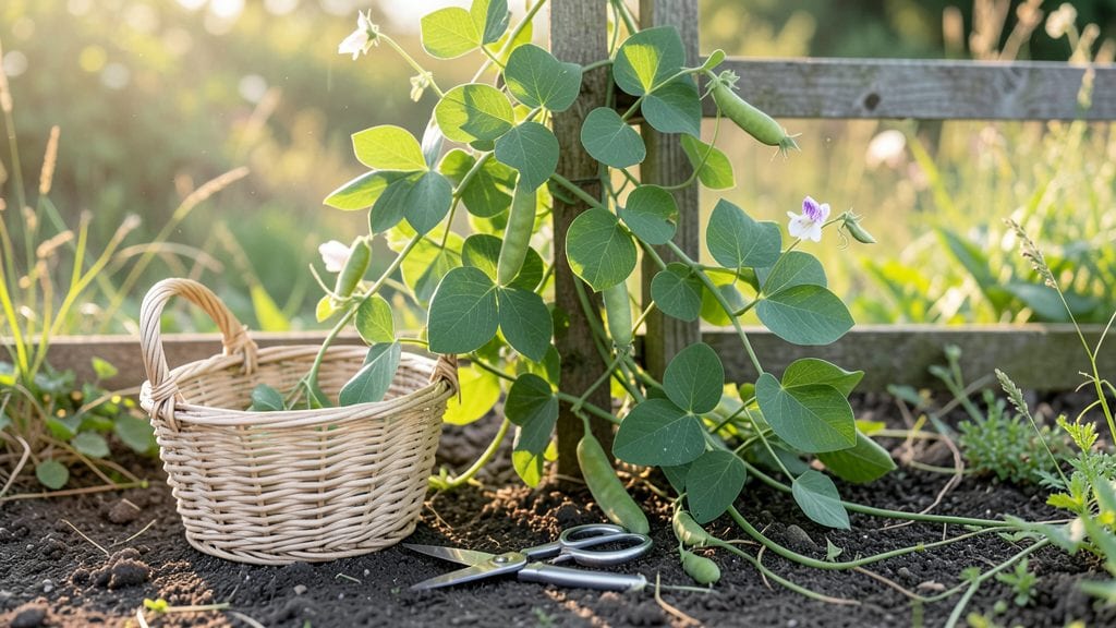 When to Pick Peas From Your Garden: Pod Size & Color Cues for Peak Sweetness