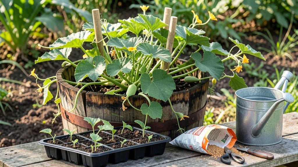 Whiskey Barrel Garden: Rustic Planter That Adds Charm and Storage Space