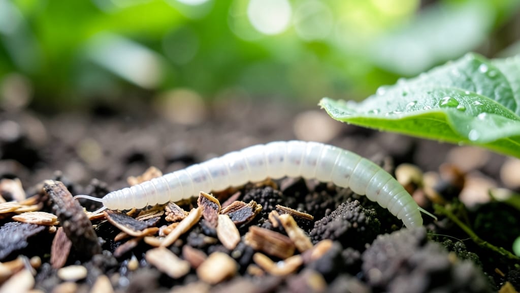White Worms in Garden: Natural Soil Aerators That Boost Plant Growth