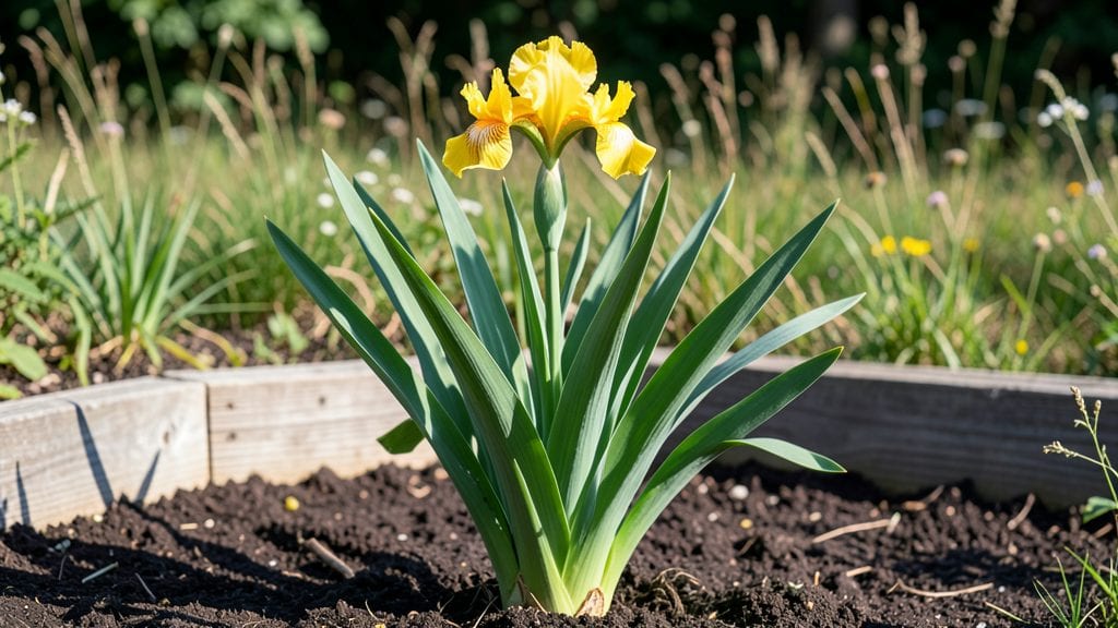 Yellow Iris Garden: Sun-Kissed Blooms That Thrive in Partial Shade